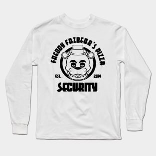 Freddy's Pizza Security Long Sleeve T-Shirt